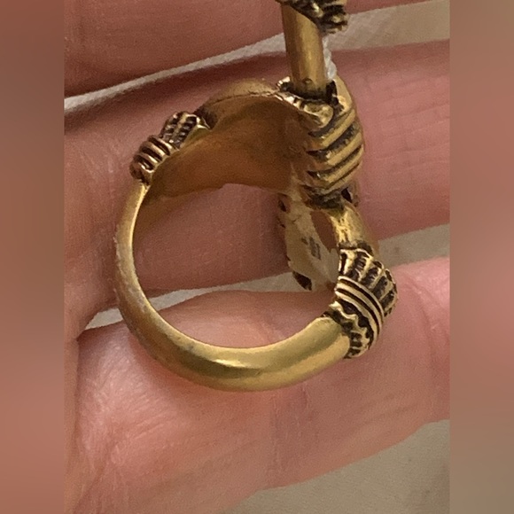 GUCCI Hand And Arrow Ring Size 5/14 - Picture 13 of 16